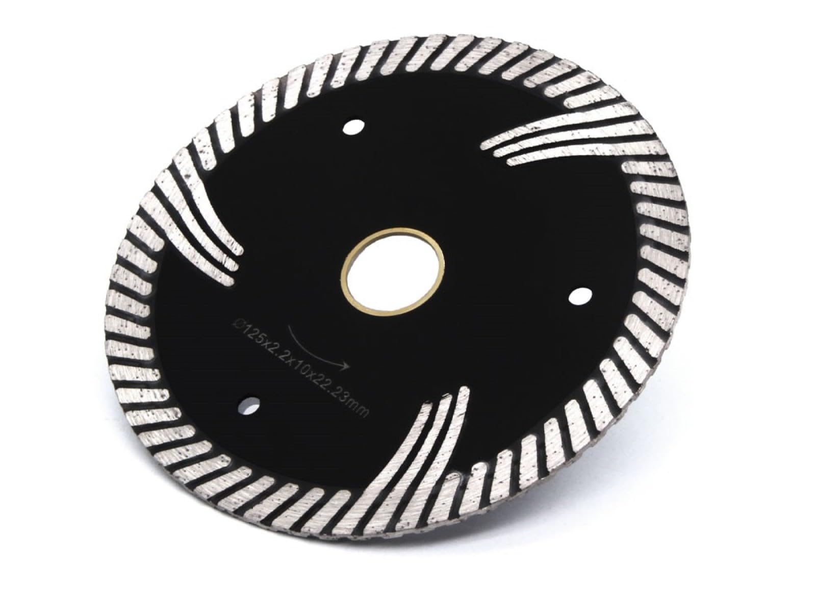 LYVQZPWLRDiamentowa płyta cięcia, 1 sztuka 5" Tarcza do piły tarczowej do kamienia T-segmentowana 125 mm Tarcze diamentowe