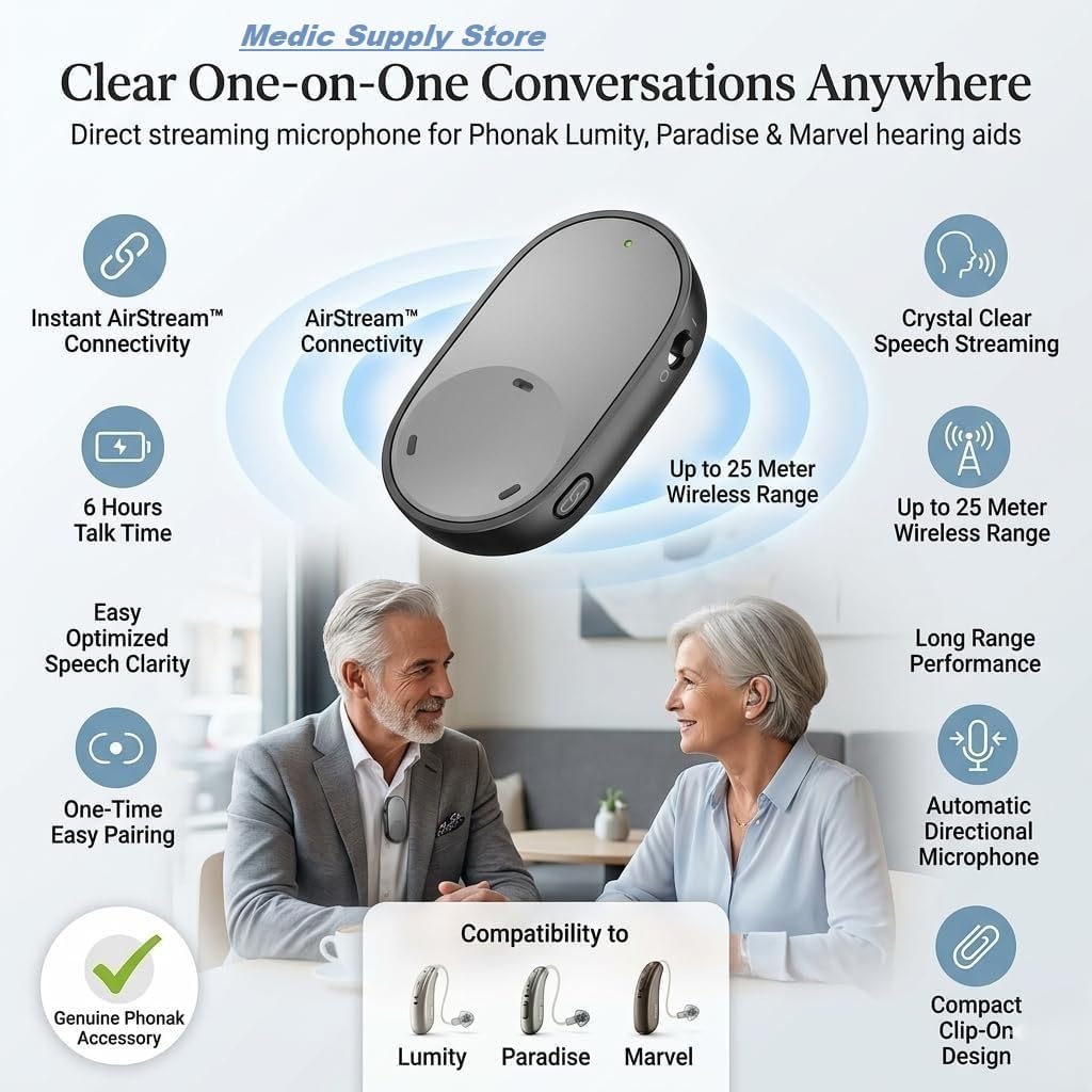 Amazon.com: Phonak Marvel PartnerMic : Health & Household