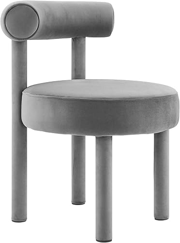 Miniatura 19 de Modway EEI-6705-IVO Toulouse Boucle - Juego de 2 sillas de comedor de tela, color marfil Azul medianoche,Marfil,Negro -,Blossom,Gris,Blanco,Negro