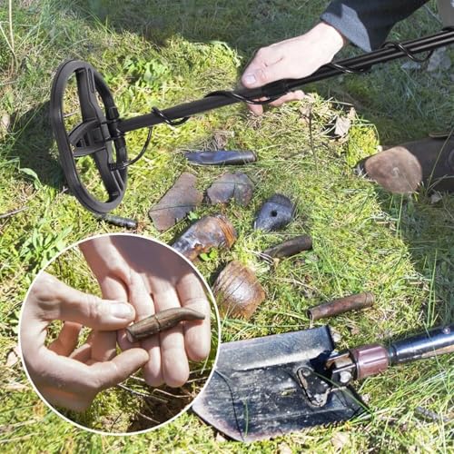 Pinpointer et détecteur de métaux souterrain pour trouver de l'or à 2,5 m - 8