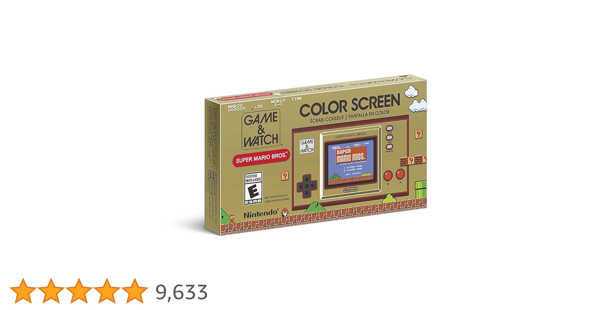 任天堂　GAME&WATCH MARIO BROS. Nintendo Game & Watch: Super Mario Bros (Game & Watch