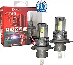 Lâmpada Super Led Mini Cinoy Star 6000k H4 30w 6000lm