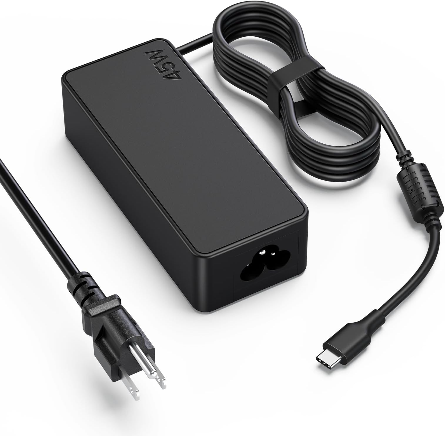 45W USB C Chromebook Charger for HP Lenovo 100e 300e 500e Dell 3100 Acer Spin 11 13 15 Samsung - Type C Laptop Power Adapter Fast Charging Cord Compatible with ASUS Flip C434 Google Pixelbook