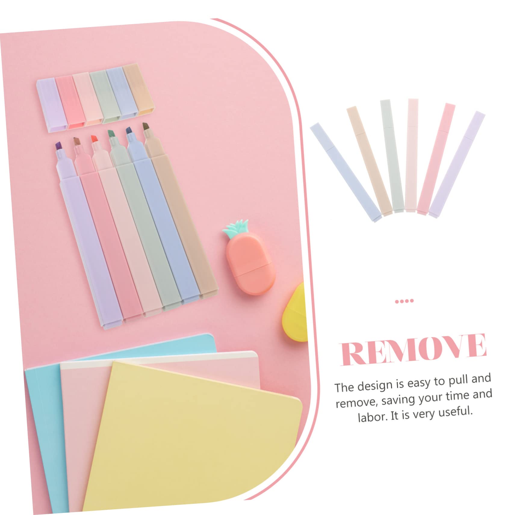 Housoutil 30 Stück Teiliges Textmarker Pastellfarben Kleine Scrapbook Marker Leuchtende Markierstifte für Schule Büro und DIY Weiches Schreiben für Notizen und Hervorhebungen