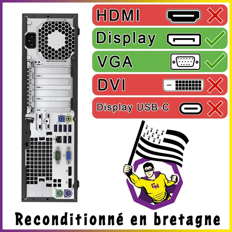 Számítógép HP ProDesk 600 G2 DM Tiny | Pentium G4400T | 4GB DDR4 256gb M2 Ssd No Odd Hd 510 Win 10 Pro Gold