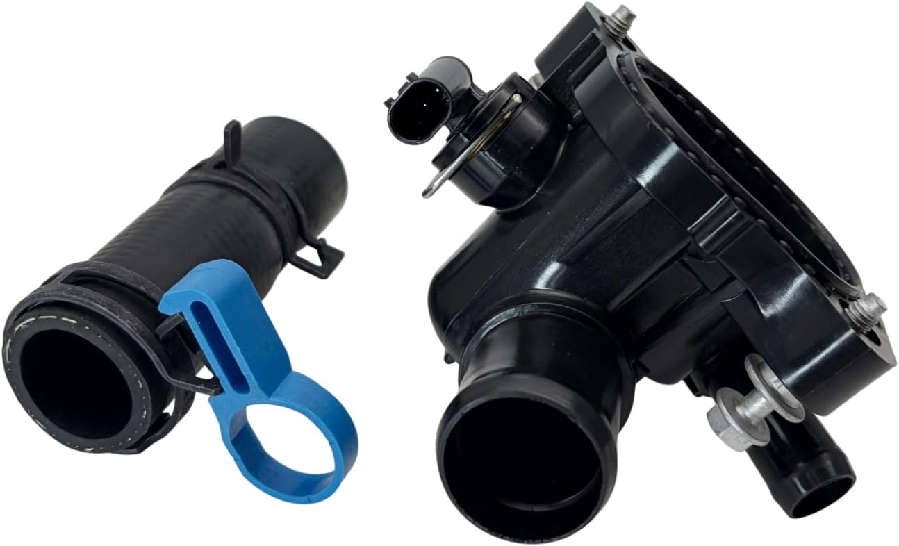Engine Coolant Thermostat Housing 12632458 Compatible with 2013-2019 ATS 2016-2018 CT6 2014-2019 CTS for 2016-2023 Camaro 2015-2022 Colorado for 2015-2022 Canyon