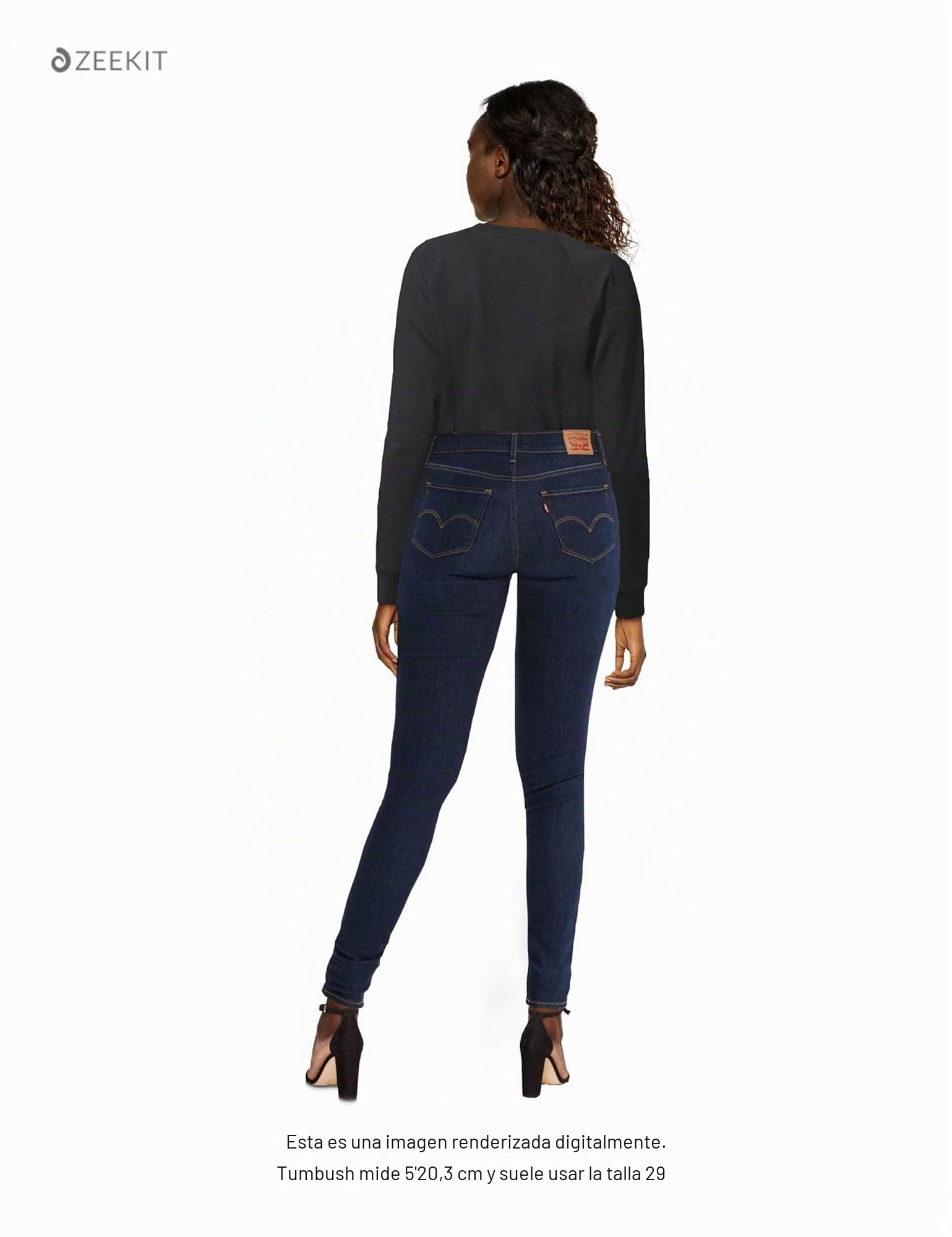 Levi's Plus Size 720 High Rise Super Skinny Vaqueros Mujer