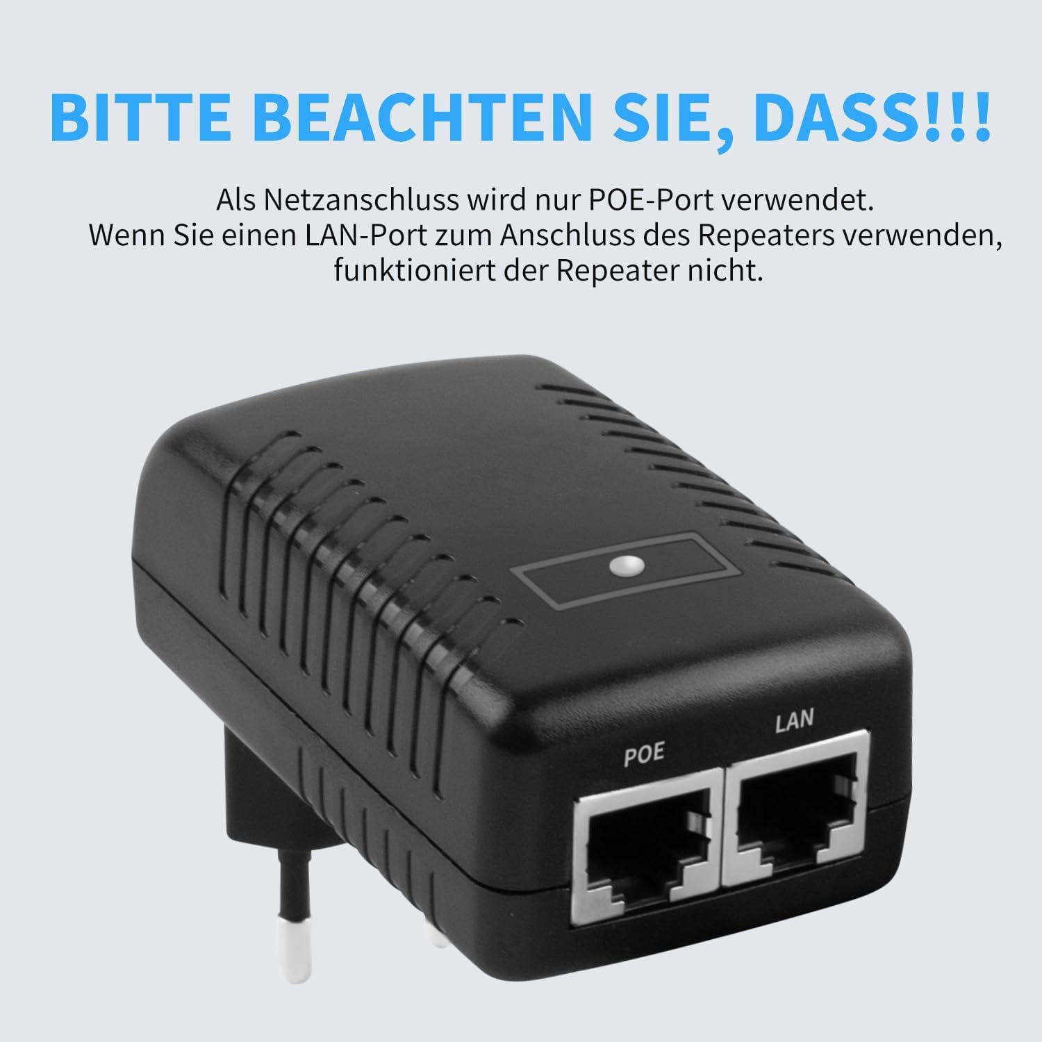 Repetidor WiFi Outdoor, 1200M Amplificador Wi-Fi Exterior Resistente IP65, Doble Banda 5Gy2.4GHz, Repetidor WiFi Potente Inalámbrico con 16 dBi Antena Oculta Integrada, Repeater/Ap Modo