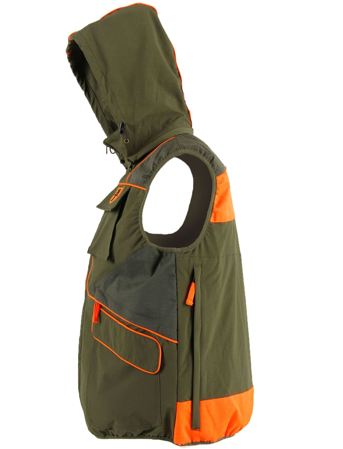 fratelliditalia.org Gilet multi tasche con caldo pile ampio carniere Bordini alta visibilita