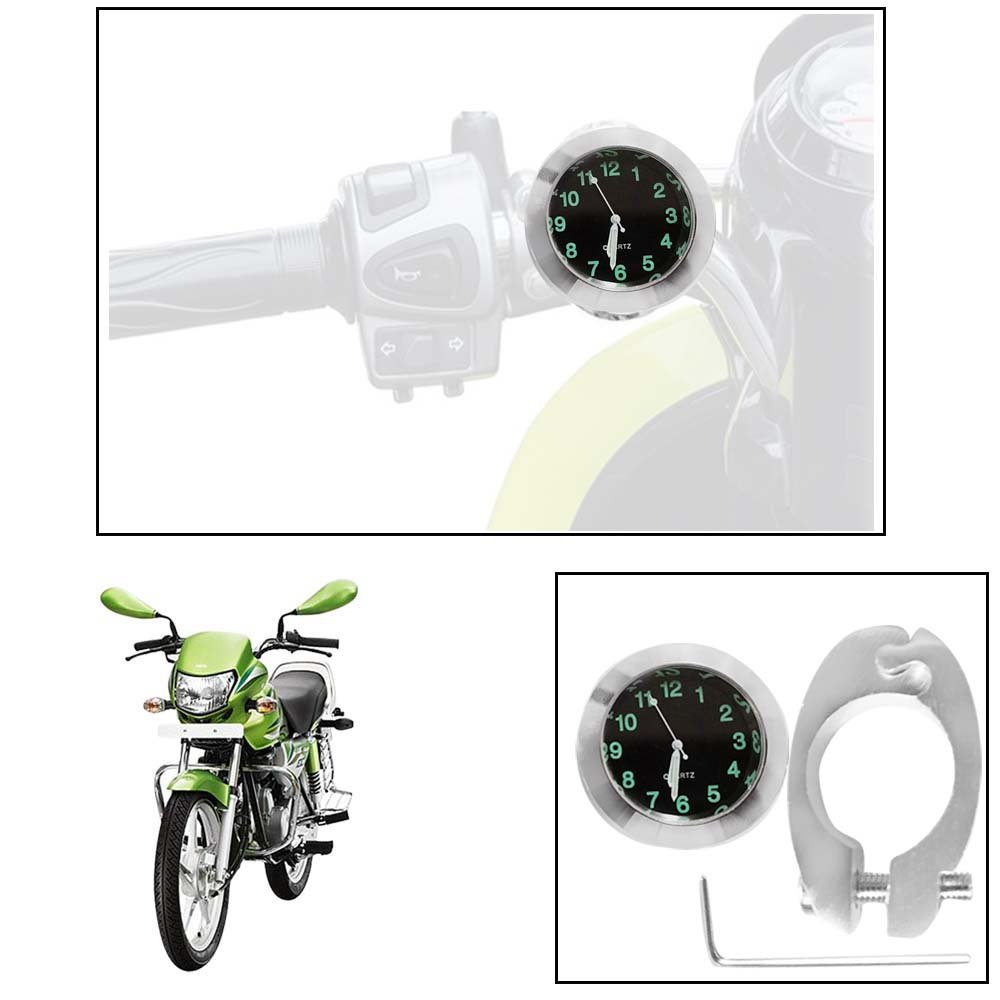 Vheelocityin Motorcycle Watch Clock Bike Handlebar Watch For Hero