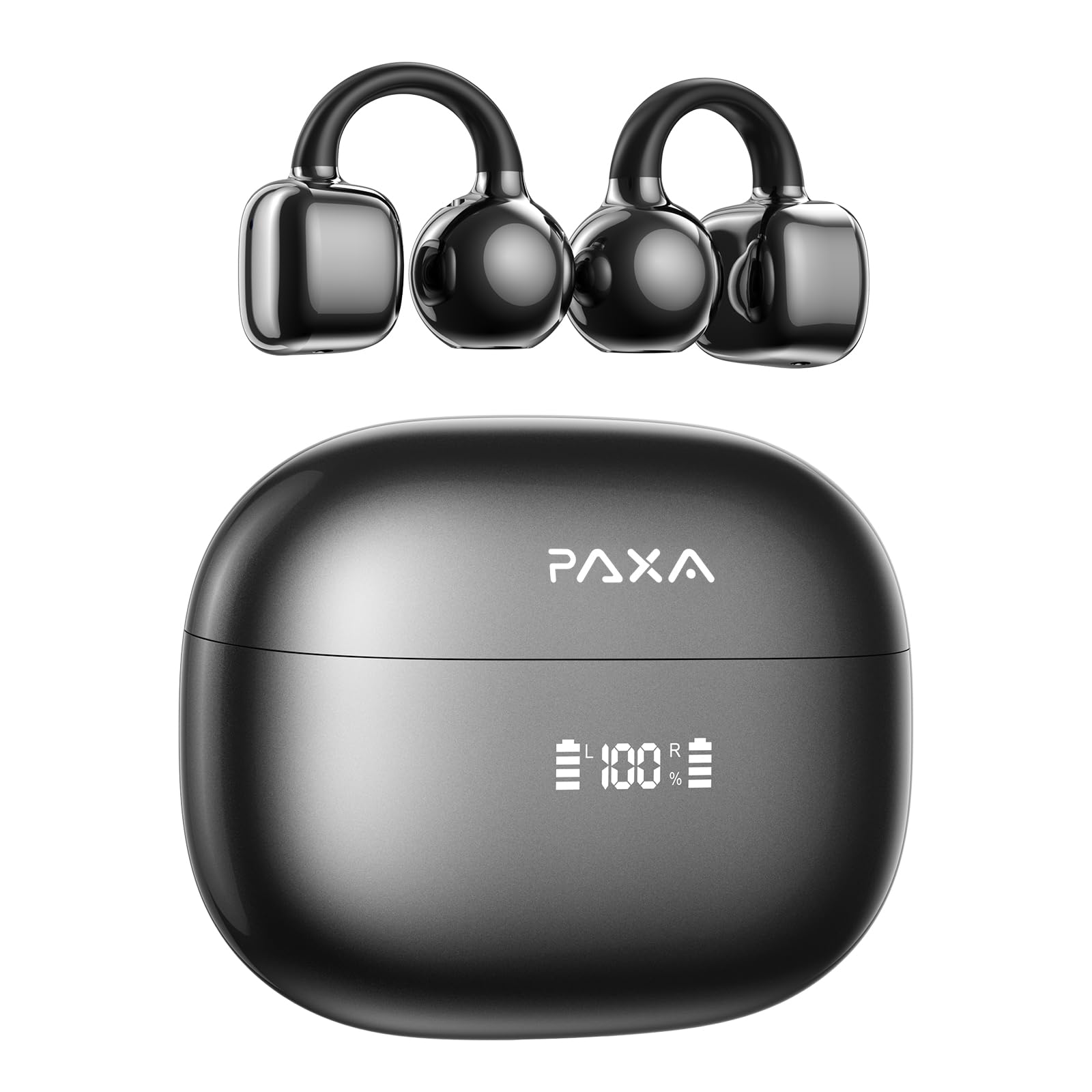 PAXA Écouteurs à Clip M110 - Bluetooth 5.4 - Détection D