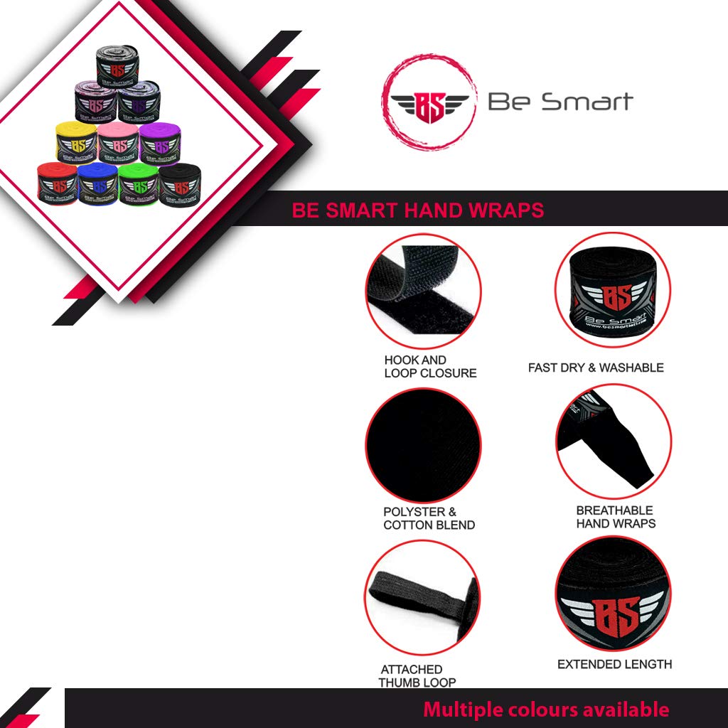 Protezione Mani Boxe Fasce Sotto Guantoni Sportech - Imbottite Per Boxe, Muay Thai, MMA, Protezione Mani E Polsi Fasce Sottoguantoni Boxe