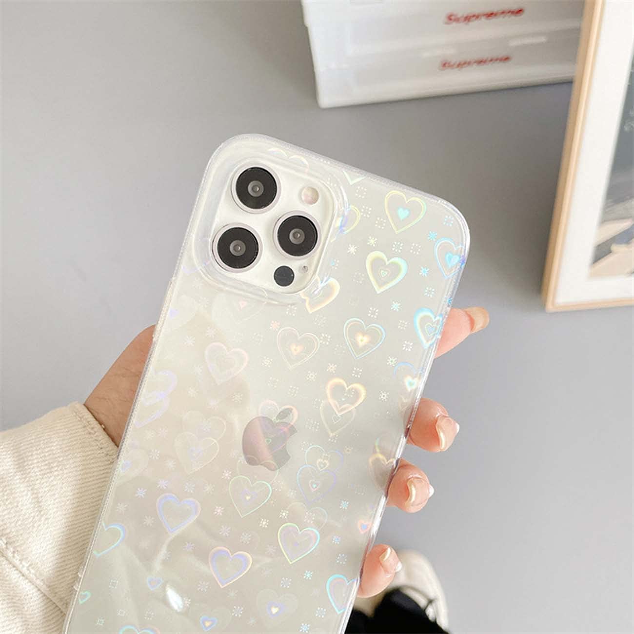 Coque de luxe à paillettes liquides en forme de cœur d'amour, étui transparent pour iPhone 13 Mini 1514 12 11 Pro XS Max XR 8 7 Plus 6S Quicksand  202192403