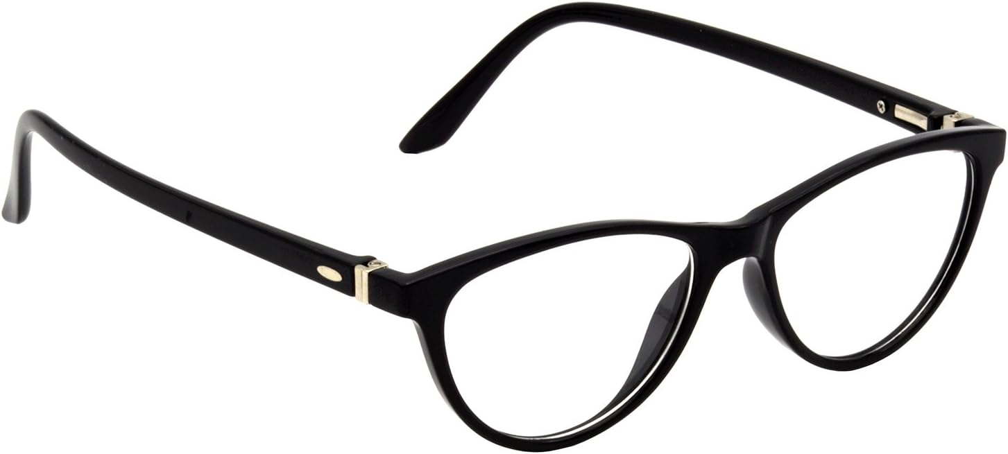 HRINKAR Black Cat Eye Frames for Women and Girls Stylish Specs Frame - HFRM-13