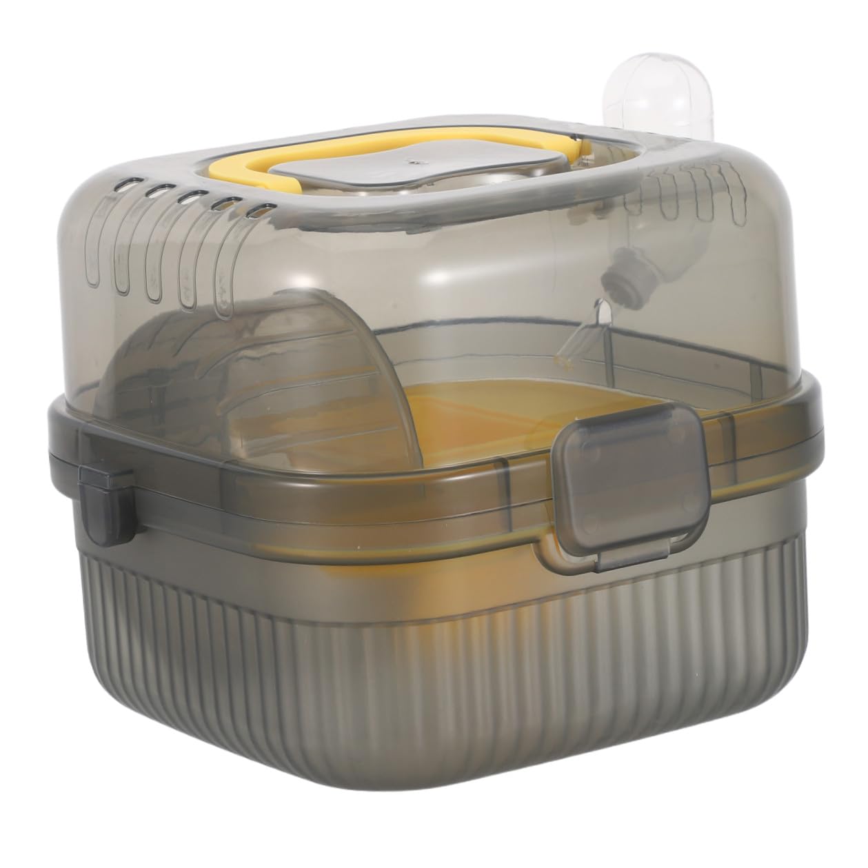 Kleintier-transportbox mit Belüftung und Ergonomischem Griff Robuster Tragbarer Hamster Chinchilla-käfig Abnehmbarer Boden für Einfache Reinigung für Reisen und Tierarztbesuche