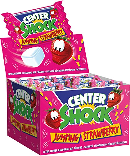 Center Shock Hidden Apple, opakowanie 100 gum do żucia, bardzo kwaśne, o smaku jabłka, idealne na Halloween, 400 g 5,73...