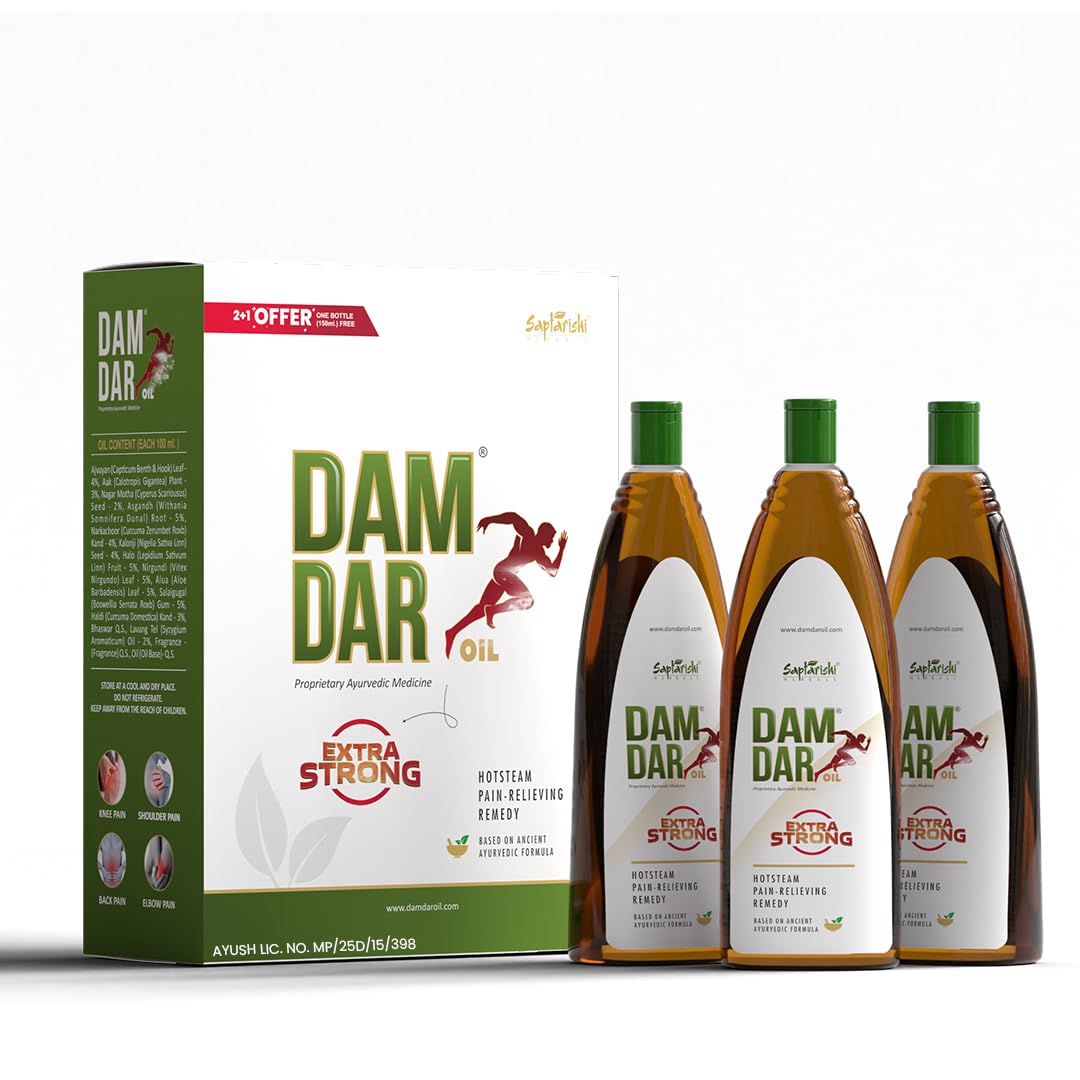 Dd Ayurvedic Herbal Oil – Powerful Body Massage Oil for Pain Relief, Strength & Energy | Natural Blend of 21 Herbs pack of 3 * 150ml (450ml)-image-23