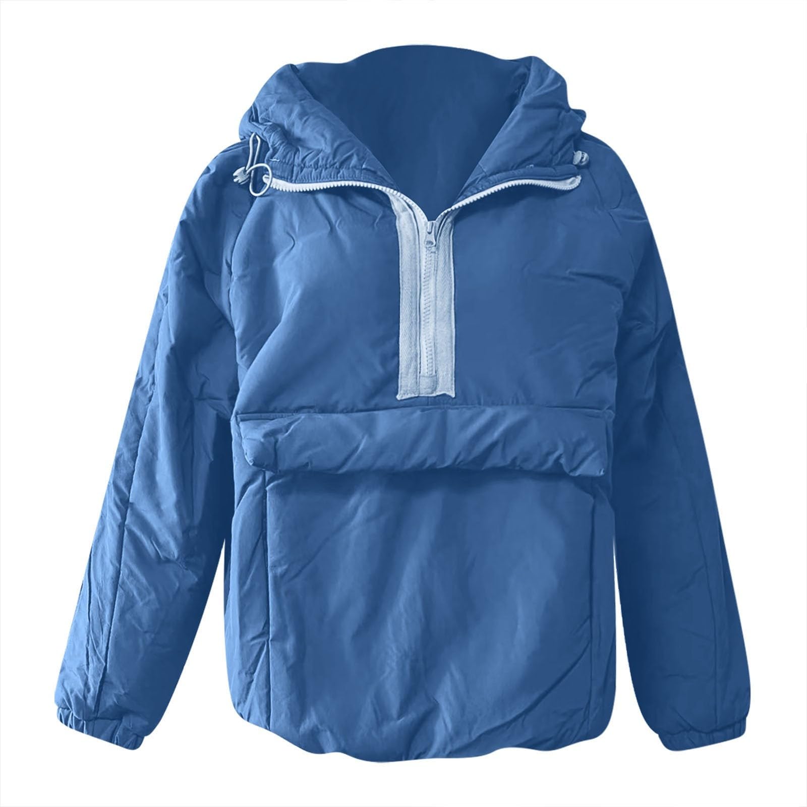 Sweat à Capuche Douillet avec Poches, en Polaire Chaude, idéal pour l'automne et l'hiver au Quotidien.