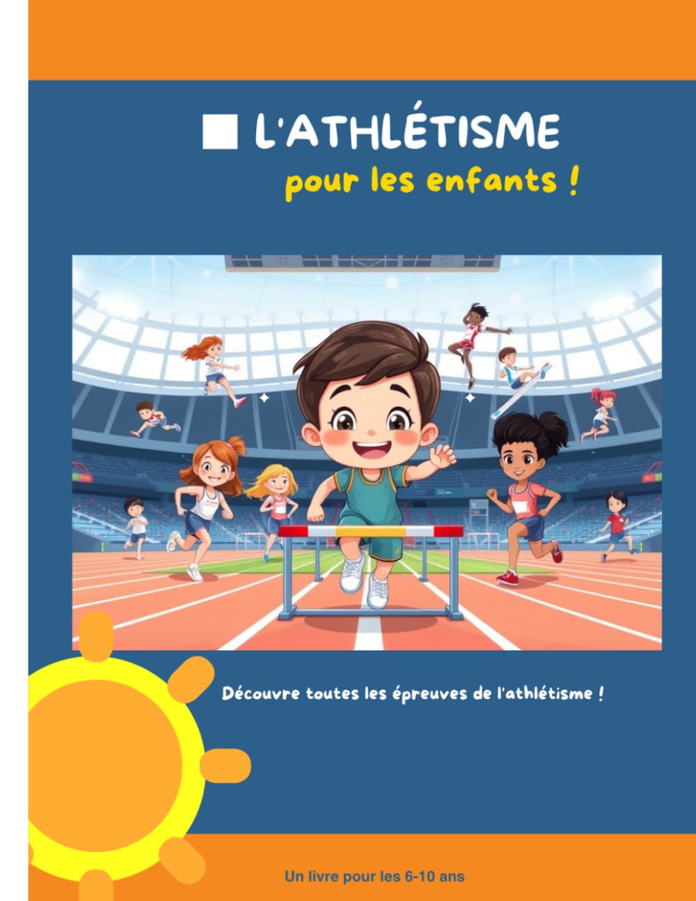 L'athlétisme pour les enfants!: Découvre toutes les épreuves de l'athlétisme!