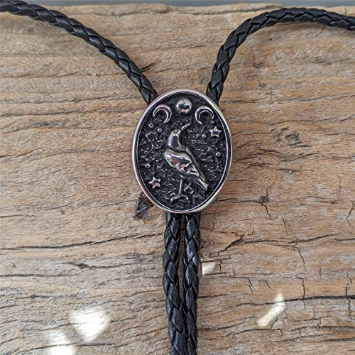 Image of Animal & Plant Bola Tie Bolo Tie Wedding Necklace for Men Women Groomsmen Western Cowboy Necktie