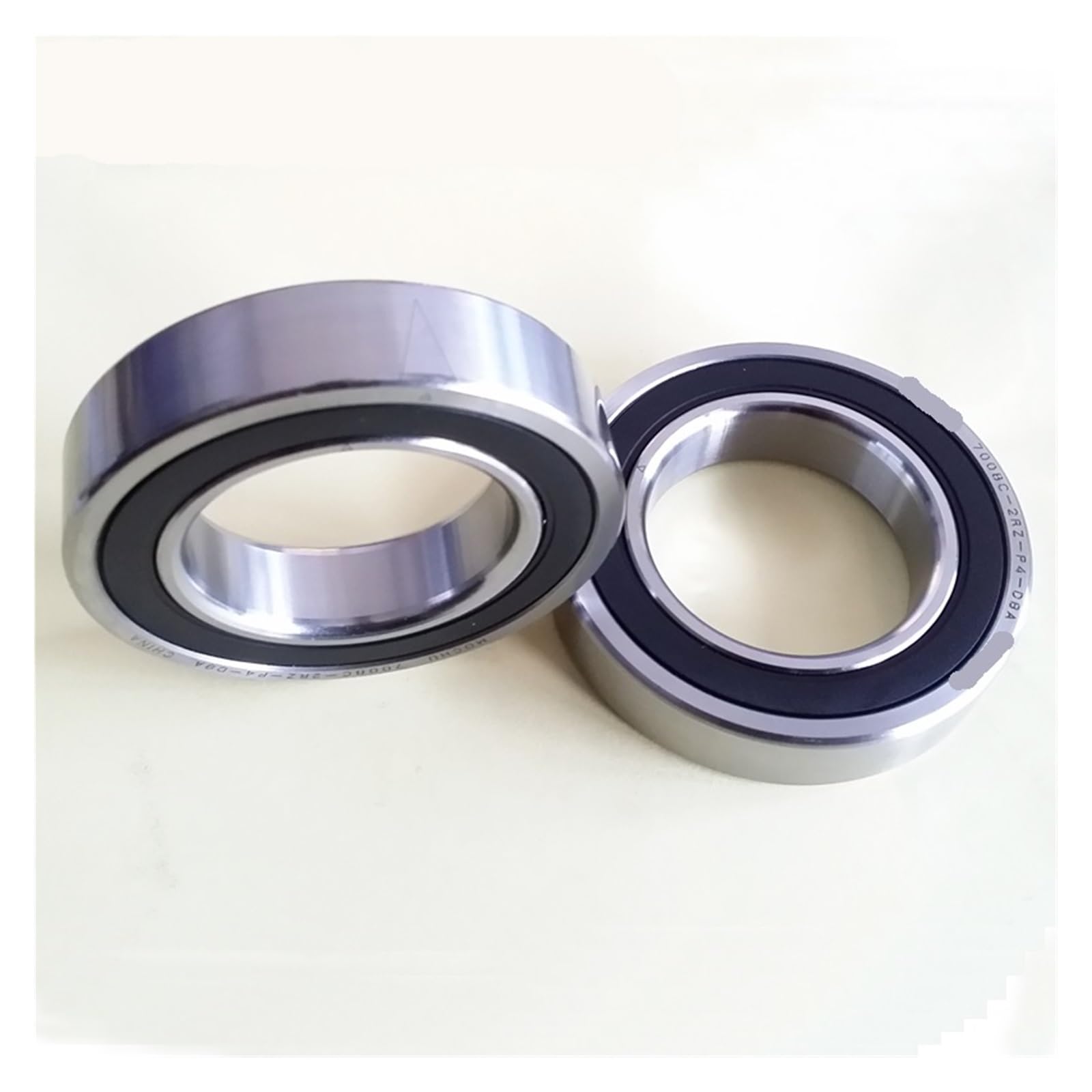 CJKXPZMH 1 Pair 7008 7008C 2RZ 40x68x15 40x68x30 Sealed Angular Contact Bearings Spindle Bearings(7008C 2RZ P4 DBA)