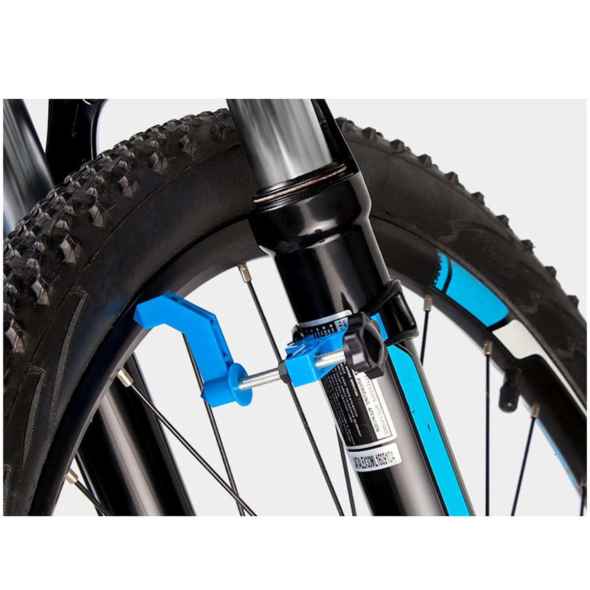 HOUSON Bicycle Rim Adjustment Tool - Wheel Truing Stand & Repair Tools for MTB & Road Bikes, Black - Image 3