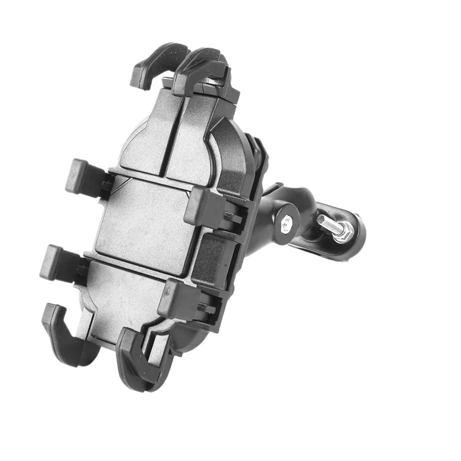 Support Navigation Pour Moto Support Réglable Pour Téléphone Portable Et GPS Pour Moto Scooter Vélo Électrique Miroir Guidon Antichute 4.7 À 7 Pouces Support Téléphone Support GPS pour Moto(Handlebar
