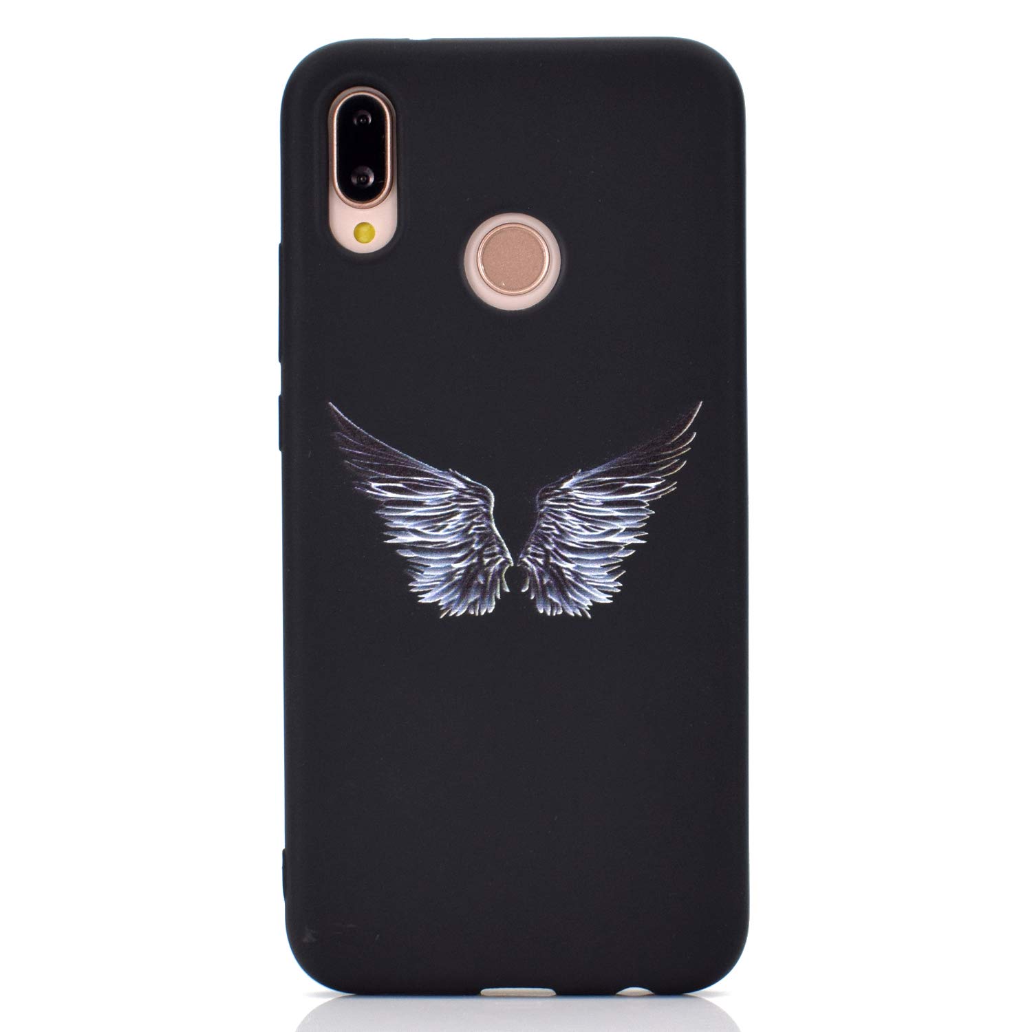 Coque Nodigo Pour Huawei P20 Lite 2018 – Antichoc Avec Support Et Cordon – Motif Lion – Silicone TPU – Fille Garçon