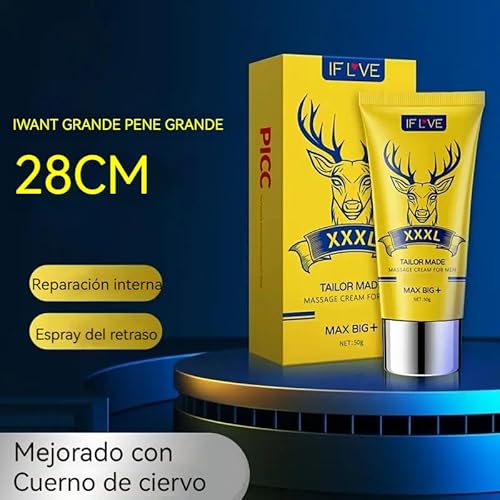 Miniatura 3 de Crema Revitalizante Para Hombres, Aceite De Masaje Para El Agrandamiento, Crema De Alivio Para Los Cuerpos Cavernosos - 50g