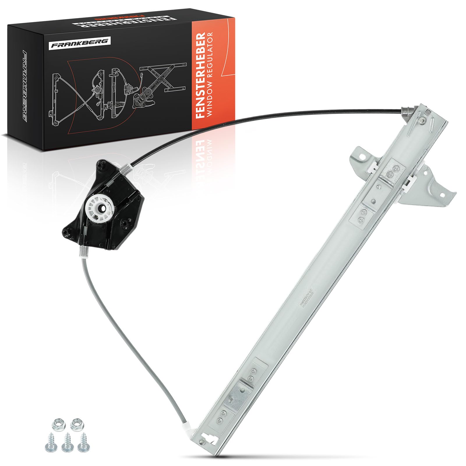 Frankberg Regulador ventana eléctrico sin motor delantero derecho 9222Q4 | eléctrico, sin Motor, Al frente, bien, 9222Q4; Compatible con: 407 SO 6D 6E, 407 6D