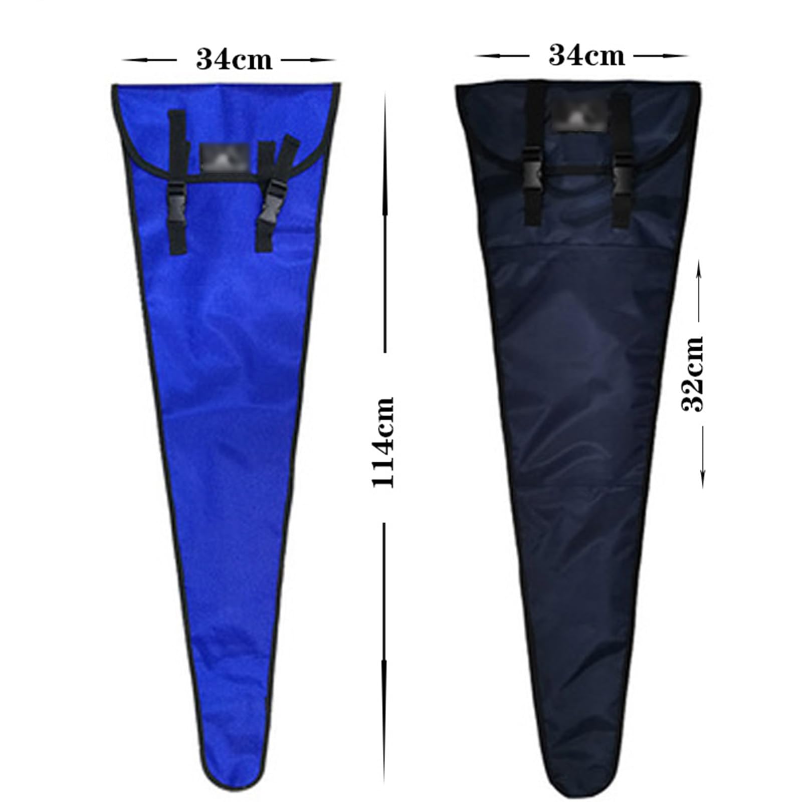 Bolsas triangulares para espadas de esgrima,mochila impermeable de tela Oxford,con capacidad para 2 espadas,bolsa portátil para guardar equipo de esgrima para florete,sable,espada y sable - 114 cm