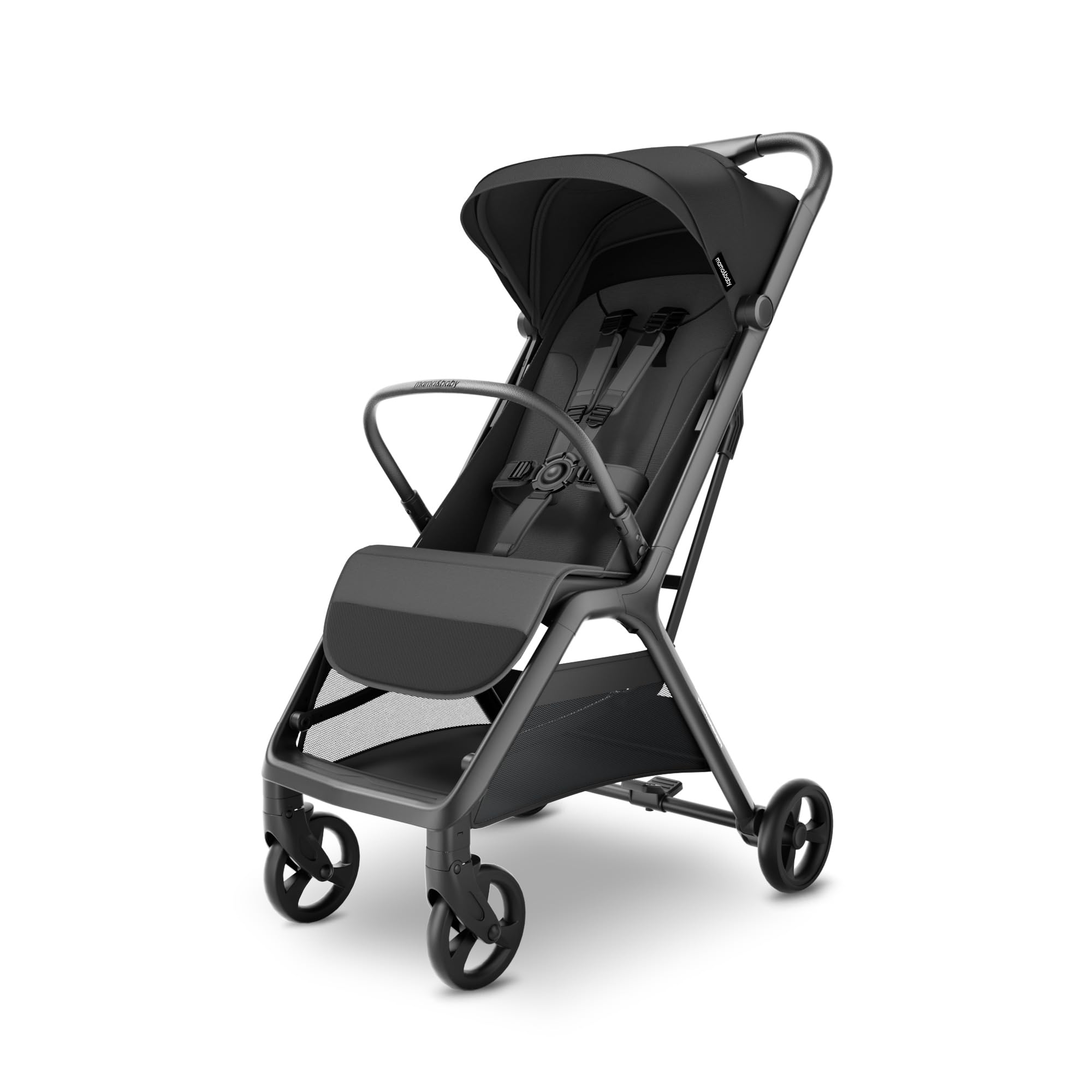 MAMA & BABY Packa Compact Travel Stroller – Lightweight, One-Hand Auto Folding, Portable & Lie-Flat Baby Stroller, Newborns and Toddlers Stroller with