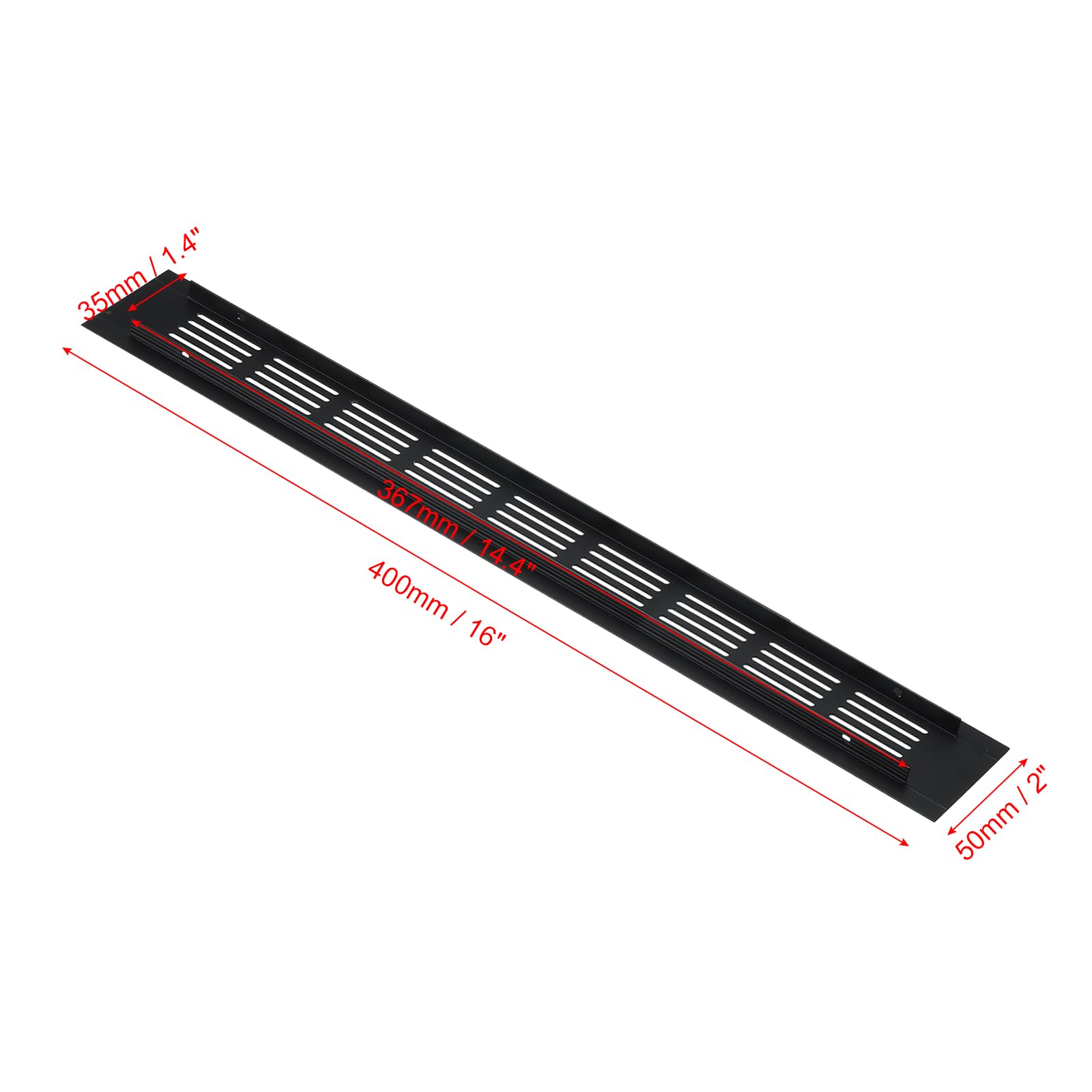 PATIKIL 16 x 2 Inch Door Air Vent Cover - Image 2