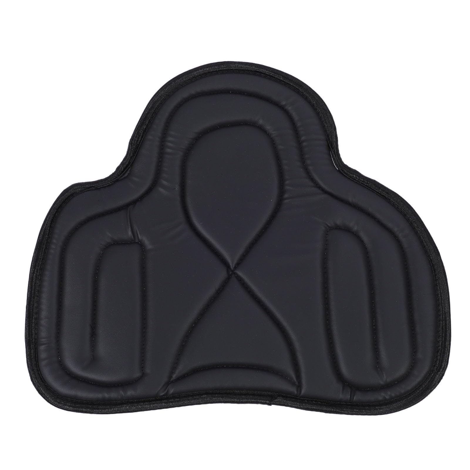 Bnineteenteam Pad, Almohadilla de Montura Occidental, Almohadilla de Equitación Ecuestre, de Silla de Montar Premium PU, un Diseño Espesado de Amortiguación Transpirable para una Comodidad Mejorada