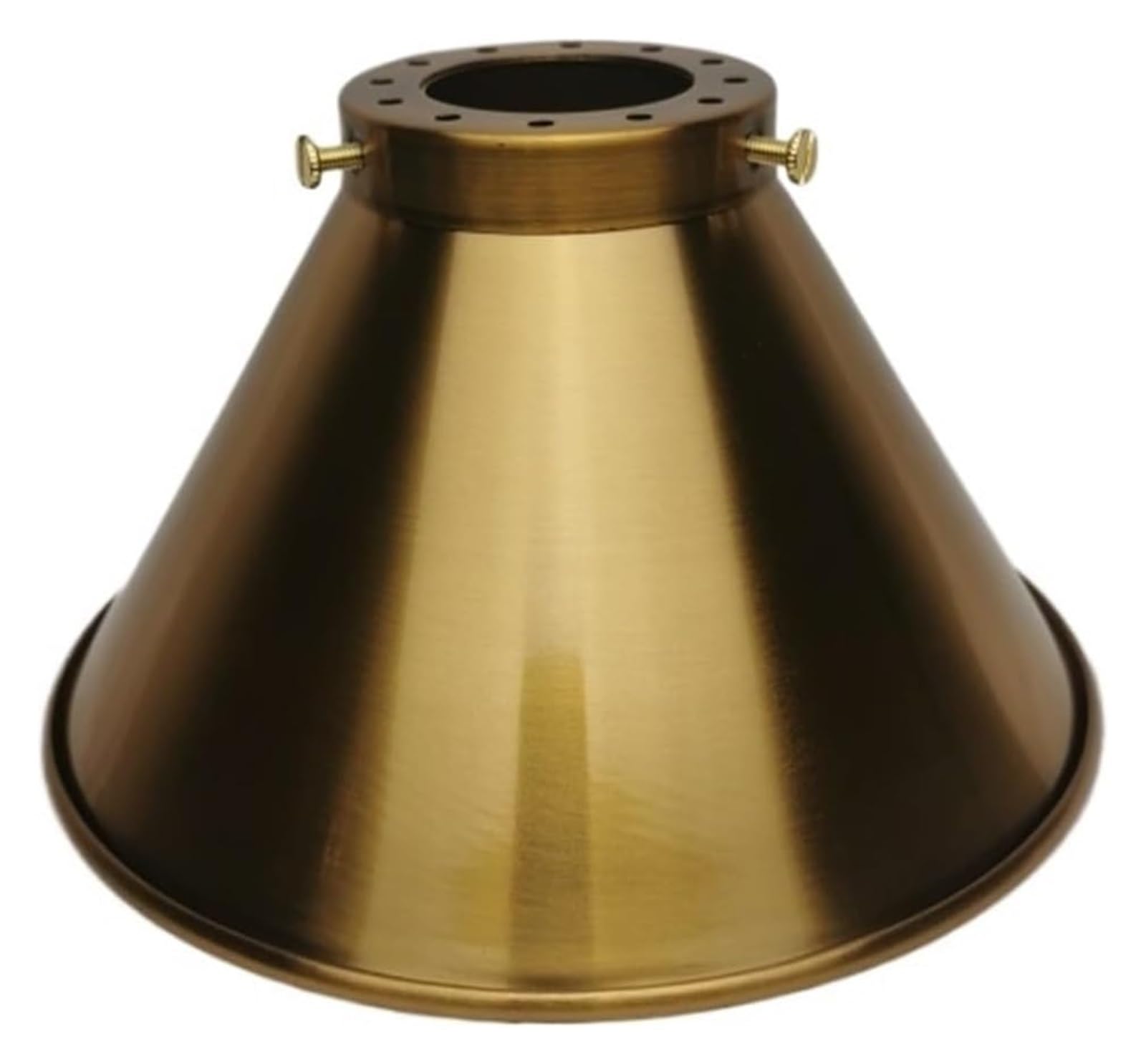 Iulgfsc C With Holder Lampshade， Metal Lampshade Finished Iron Light Shade 4 Style Fixture Shades(C With Holder)