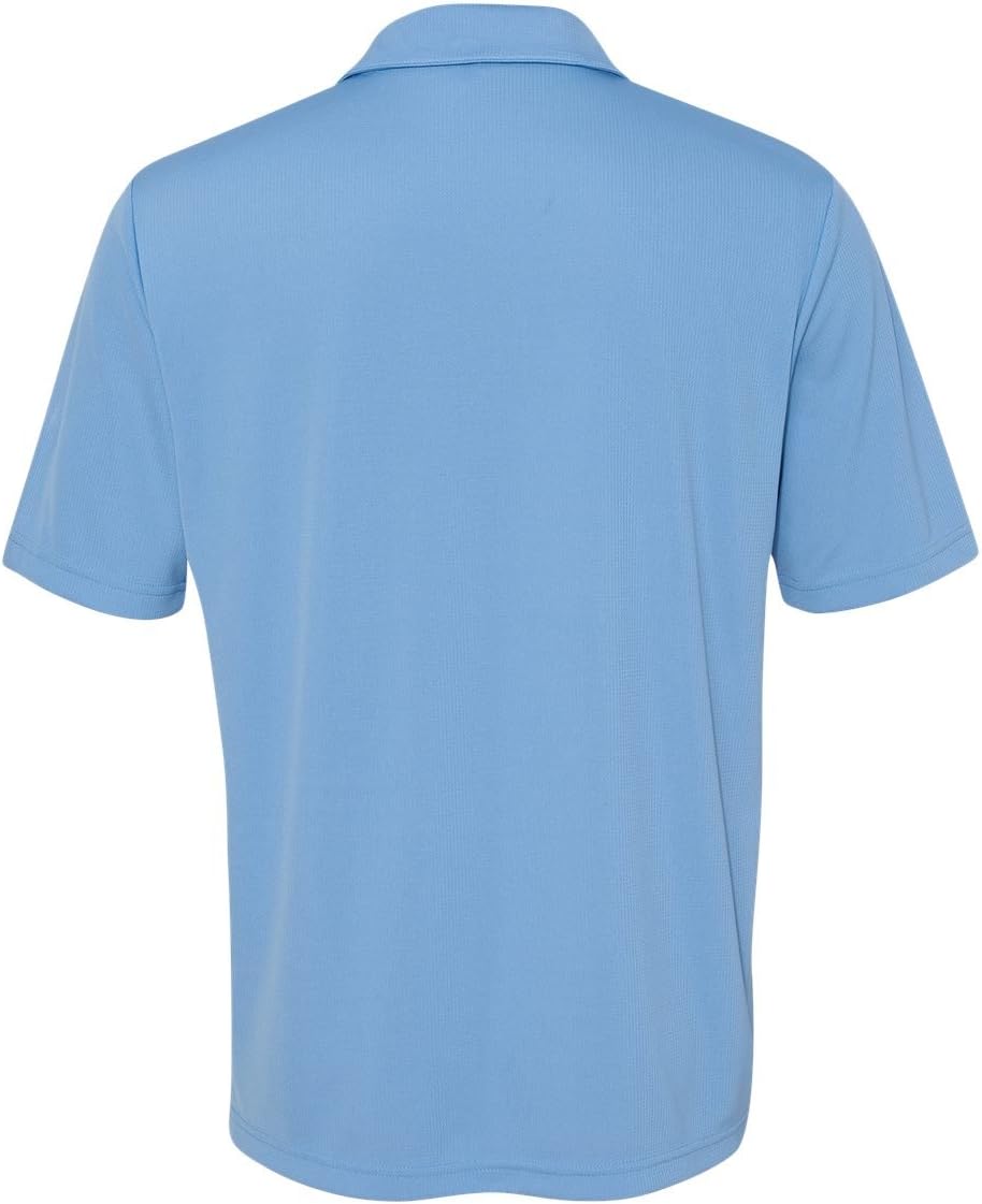 DRI-Equip Dry-Wicking Performance 3-Button Mesh Polos in 12 Colors. Mens XS-4XL
