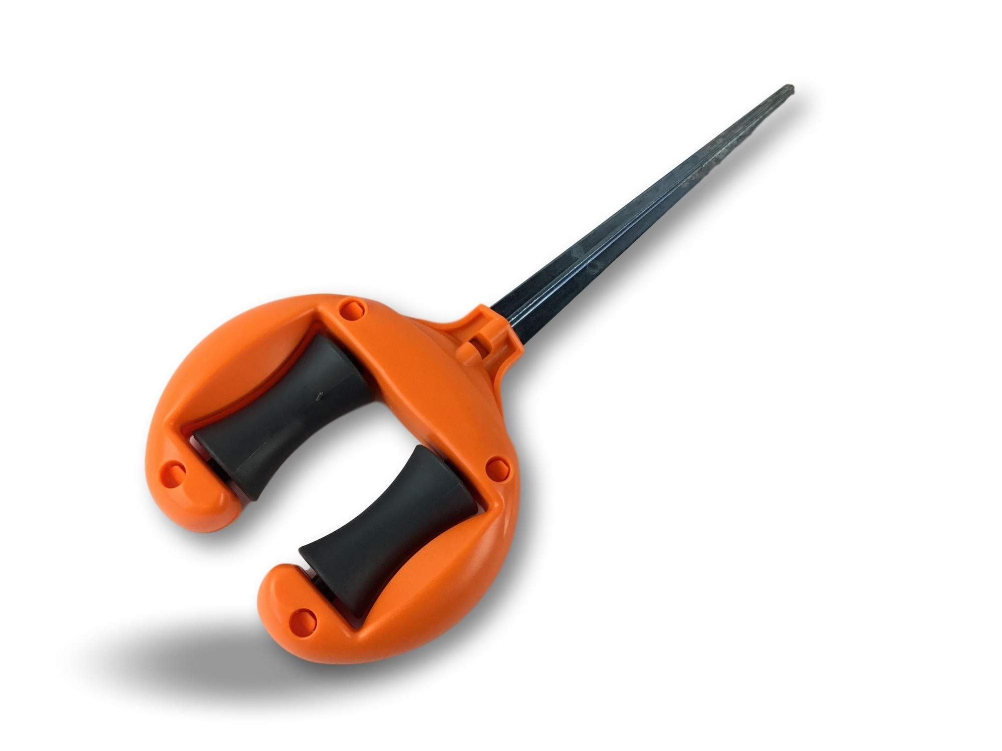 Prowadnica węża ogrodowego z PCW | Zestaw 6 | 2 boczne rolki | metalowa końcówka 15 cm | Długość całkowita 26 cm | Solidny i wytrzymały | Stop do węży ogrodowych, które zaciskają lub zakleszczają | JGUIDx6