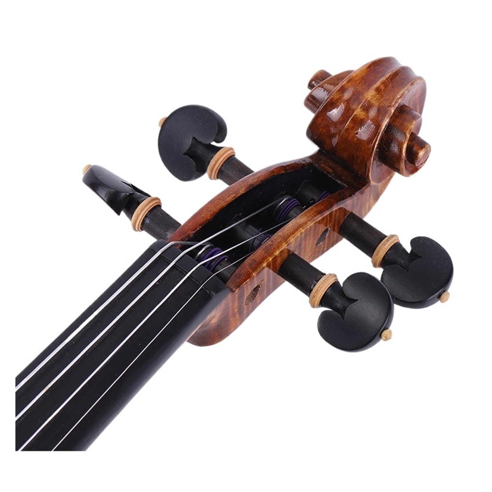Skrzypce Drewniane Zestaw Instrumentów Muzycznych Dla Dorosłych Początkujących Pełnowymiarowych Skrzypcowych Z Litego Drewna Ręcznie Polerowanych(1/2)