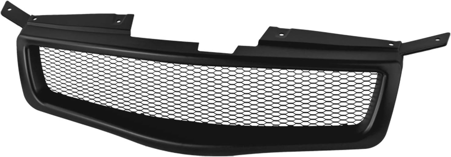 Spec-D Tuning Black JDM Mesh Style Front Bumper Hood Grille Compatible with 2004-2006 Nissan Maxima