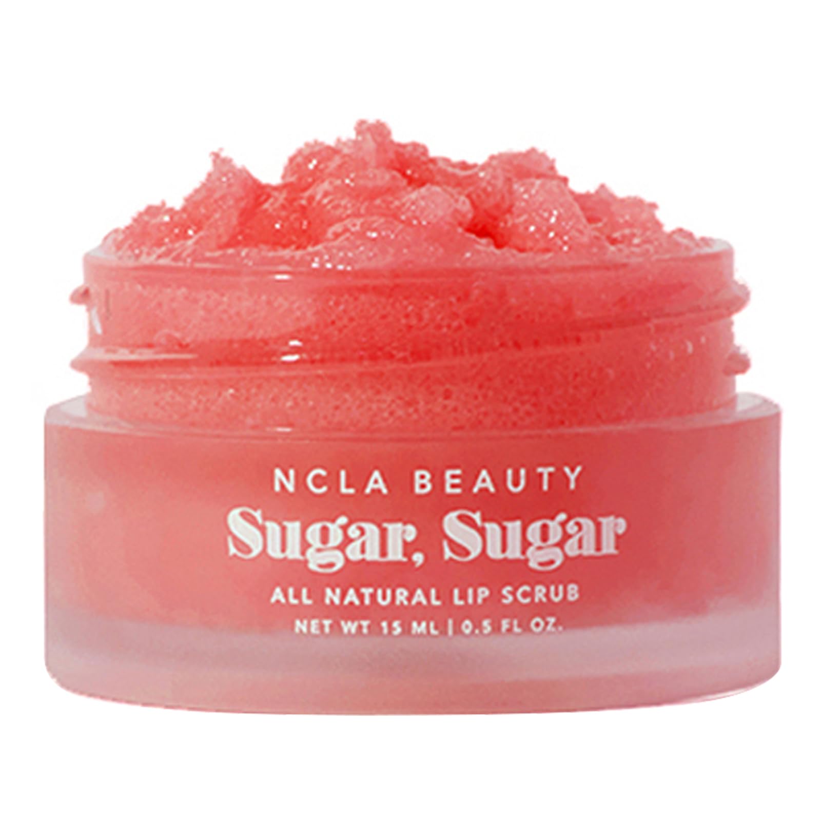 NCLA - Natural Sugar, Sugar Lip Scrub | Vegan, Cruelty-Free, Clean Skincare (Watermelon)