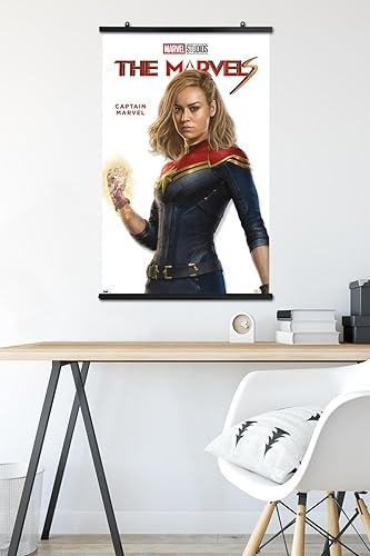 Miniatura 5 de Trends International Marvel The Marvels - Póster de pared de la serie Capitán Marvel Feature Series, 22.37 x 34.00 pulgadas, paquete de póster y