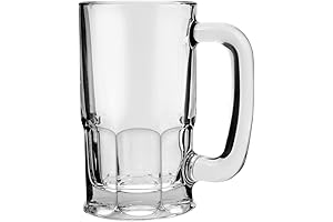 Anchor Hocking Glass 20-oz Beer Mug for Ease and Comfort