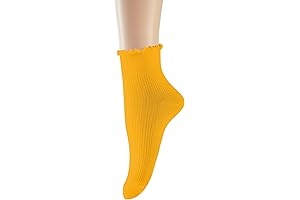 Trendy Yellow Ruffle Socks: Unveil the Frilly Footwear Revolution