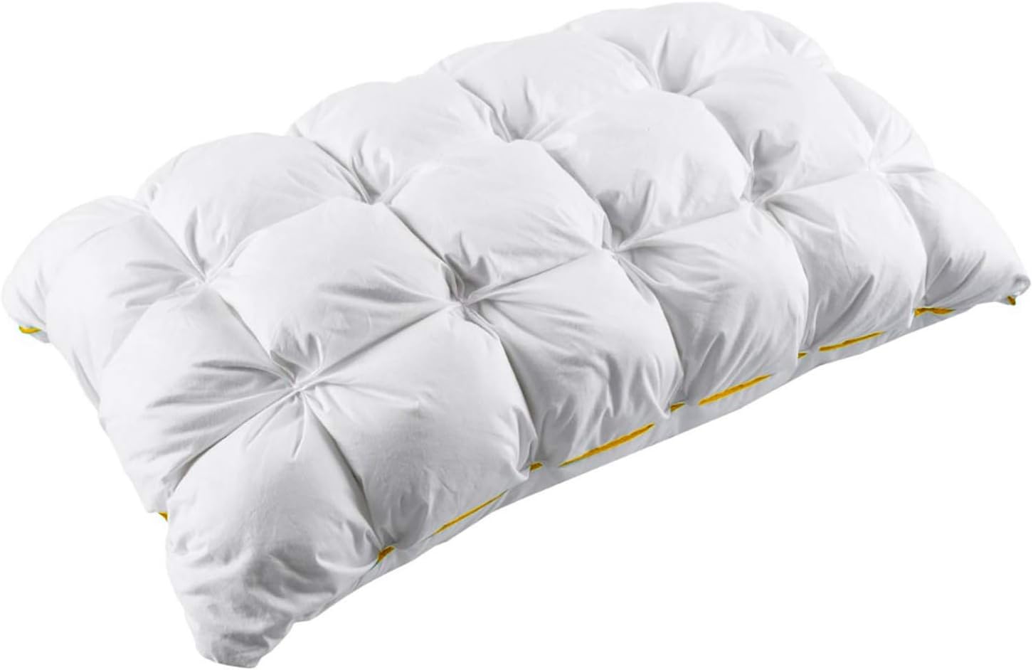 HOMESCAPES Pocket Pillow Large Microfibre Filled Firm Pillow with 24