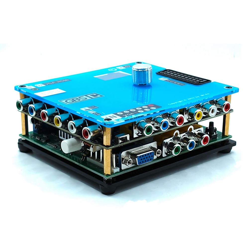 NONDK Convertidor Actualizado, Transcodificador de Video para Juegos de Control GBS, Señal RGBS VGA Scart YPbPr A VGA HD Upscalers