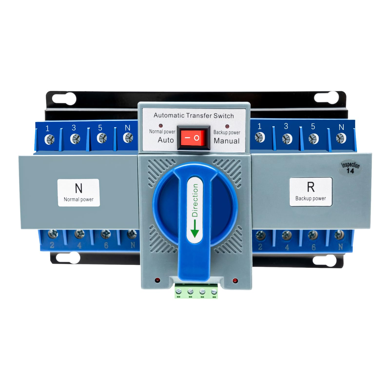Automatischer Notstrom Umschalter 6A-63A, CB-Ebene zertifiziert, für Aufzüge und Überwachungssysteme