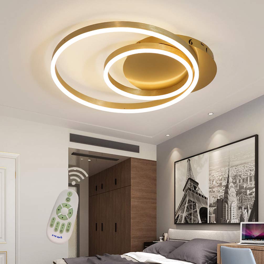 Plafonnier dimmable télécommande pour résoudre le manque de lumière salon - 6