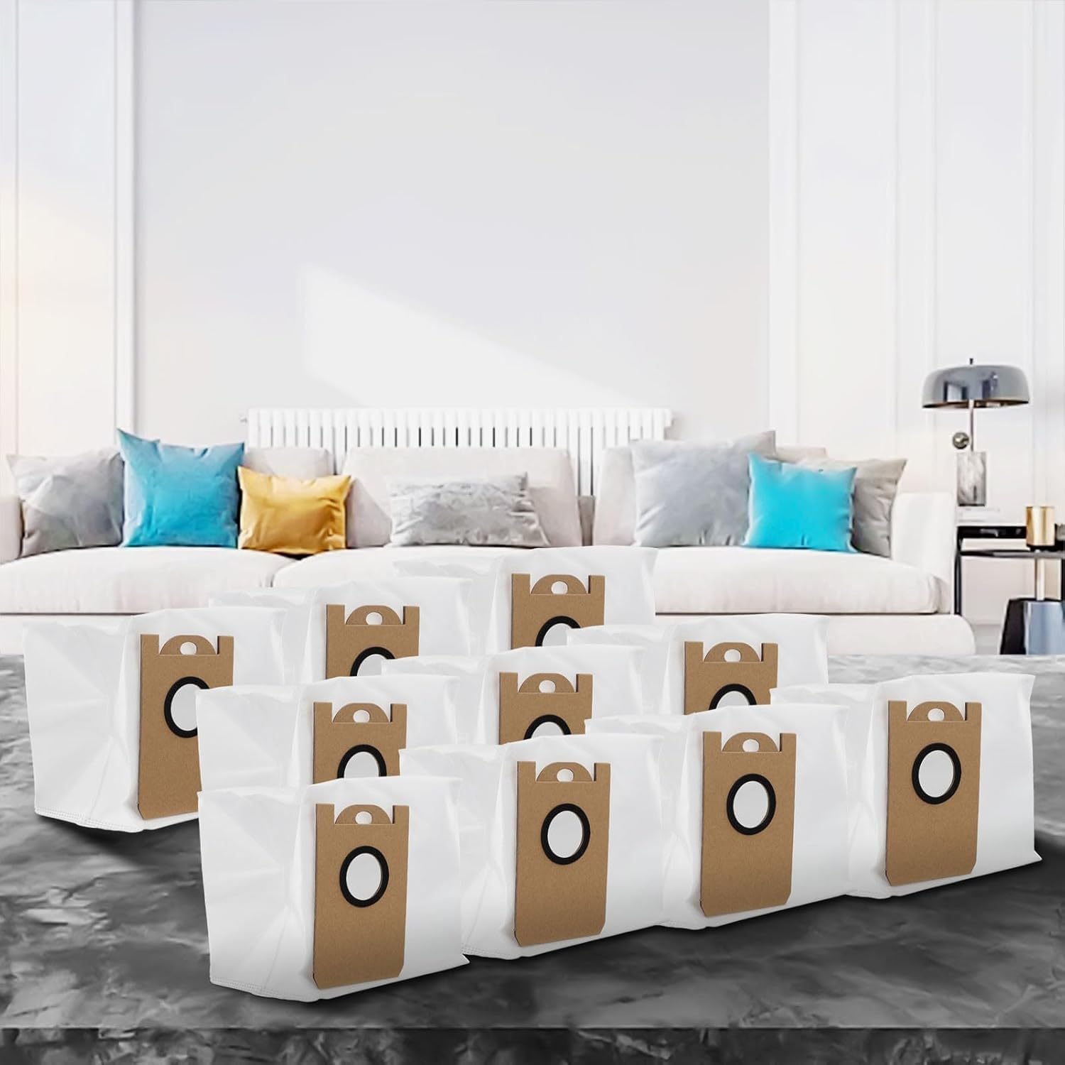 Sacs à Poussière De Rechange Pour Aspirateur Lubluelu SL60D/SL61 - Lot De 4 Ou 10