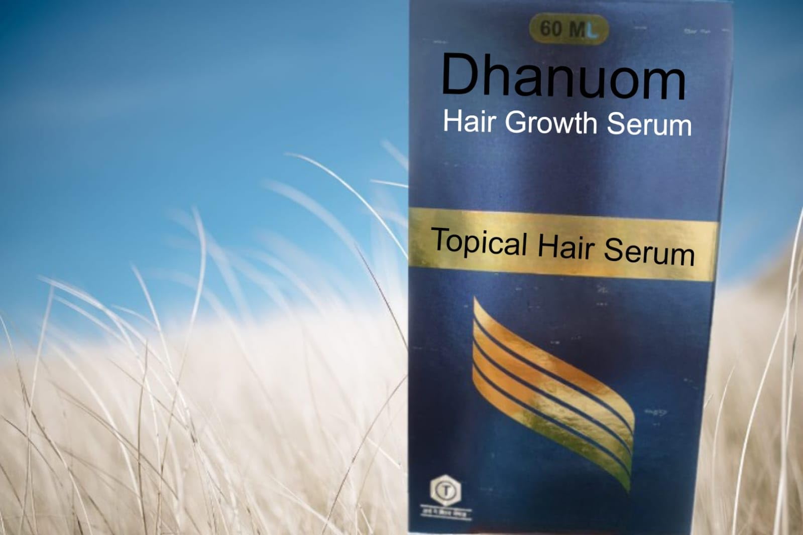 Dhanuom Hair Growth Tonic Hair fall cantrol 84-Days Intense Hair Growth Serum(1 Pcs)