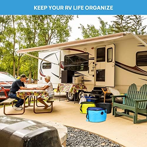 RV Hose Storage Bag of 3 Pack, Camper Accessories for Outside, Rubber